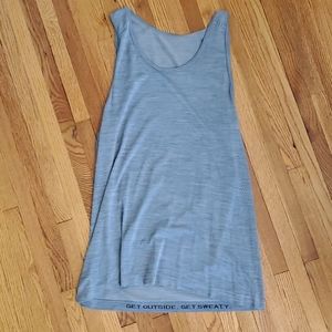 Lululemon tank, grey